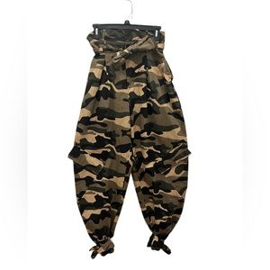 Camo High Waisted Pants